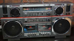Audio Sonic TBS-1130 Stereo Cassette Boombox Ghetto Blaster.1987 год