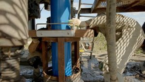 Скважина для завода питьевой воды. Яртруба.