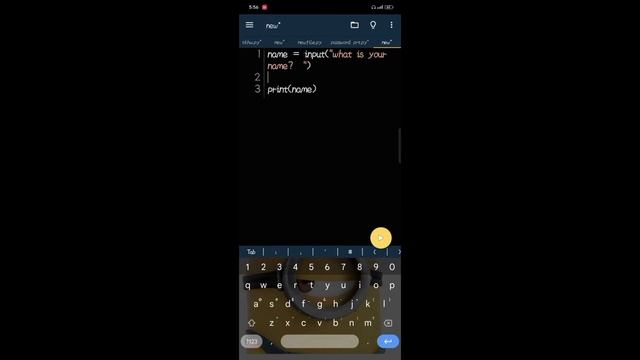 input function | python tutorials | python on android