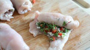 Куриное филе в беконе в духовке