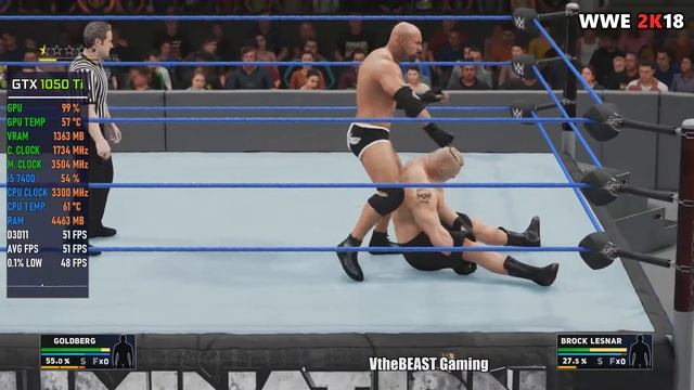 WWE 2K Franchise on GTX 1050 Ti l 2K15 - 2K16 - 2K17 - 2K18 - 2K19 - 2K20 l PC Performance Gameplay смотреть онлайн