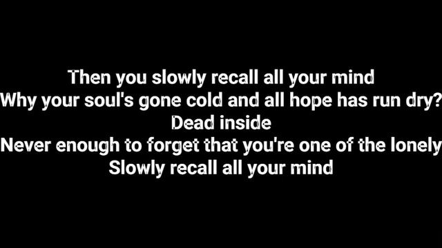 disturbed decadence Lyrics by shoot gamer смотреть онлайн