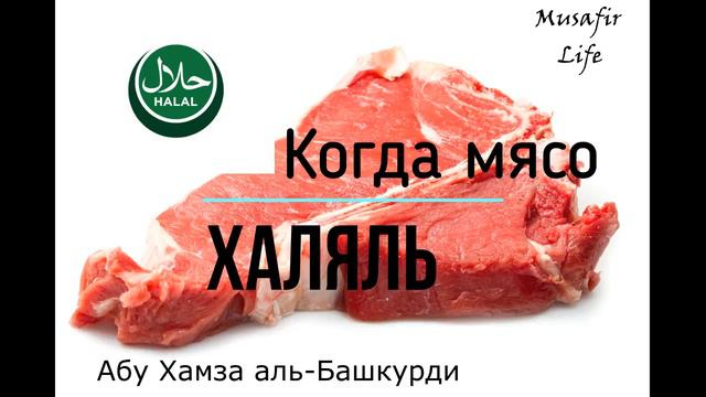 Когда мясо халяль? #халяль