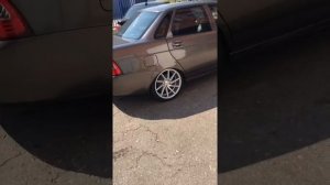 VOSSEN r17 на ПРИОРЕ ??? пушка посадка