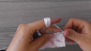 Saç Örgü Modeli ile Anlatımlı Örgü Yelek Yapımı - 1
