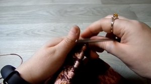 Скос плеча и горловина переда УКОРОЧЕННЫМИ рядами. ЖЕНСКИЙ Джемпер Часть 1