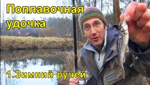 ПОПЛАВОЧНАЯ УДОЧКА: микро речка| Зимняя ловля в проводку | С удочкой по Чехии | Рыбалка на поплавок