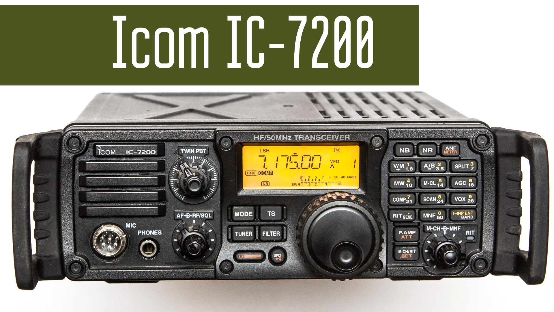 Icom IC-7200. Радиосвязь на КВ из полевых условий. Подходит ли этот аппарат для работы из полей.
