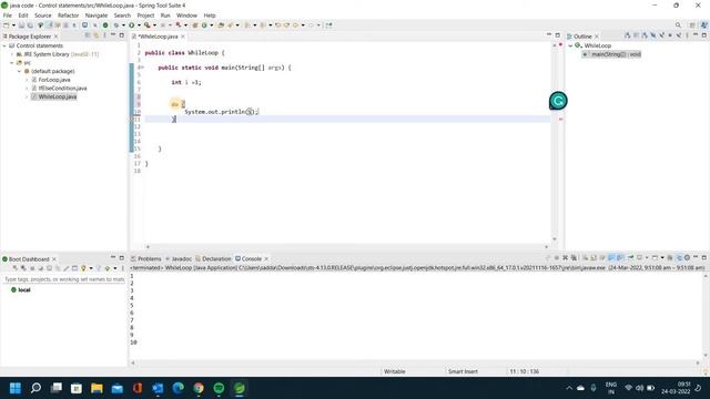 while loop & do-while loop statements in java coding // java coding //Easy Learning Channel смотреть онлайн