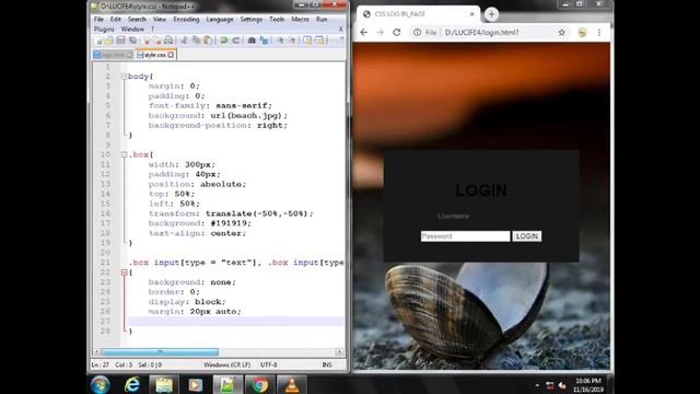 How To Make Attractive Login Page | Animated Login Page | Pure Css | Pro Animation | Lucife4Tech