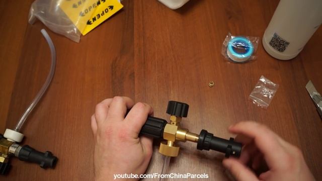 ? ПЕННАЯ НАСАДКА MJJC ДЛЯ Karcher МОЙКИ ВЫСОКОГО ДАВЛЕНИЯ С АЛИЭКСПРЕСС смотреть онлайн