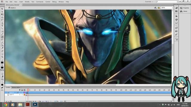 Let's make some art: Rotoscoping Selendis смотреть онлайн