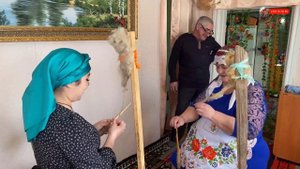 ЖИЗНЬ В ТАТАРСКОЙ ДЕРЕВНЕ! Балиш с тыквой и БАУРСАК! Лапша с гусем! Национальная еда.