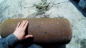 Крутая идея Как сделать большой мангал из газового баллона на 10 шампуров и фирменная подставка  #1