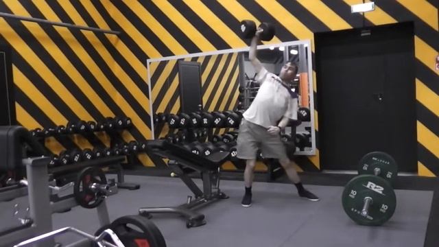 Гантель 40 кг. Толчок на 2 раза (22 01 2020г) смотреть онлайн