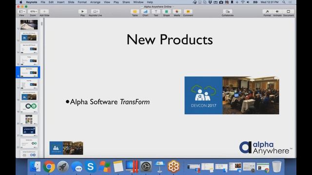 Alpha Anywhere Webcast 2017 Nov 01 - DevCon Wrap Up and Q&A w/ Dion & Dave