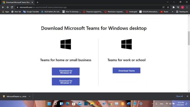 Install Microsoft Teams on Windows 11/10 | Latest Version of Teams