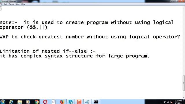 Conditional Statement in JAVA,If else Statement in Java,Java If else,Ladder if else,nested if else