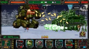 Metal slug attack - Super Metal Rear EX vs top boss unites (MSA)