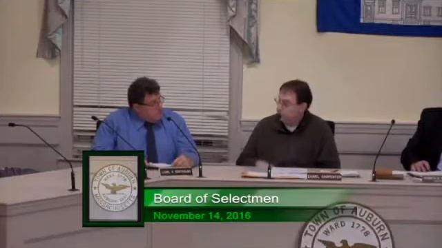 Board of Selectmen - November 14, 2016 смотреть онлайн