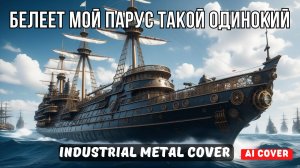 Белеет мой парус такой одинокий (Ai cover) - Industrial metal Cover