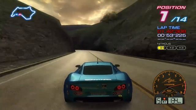 Ridge Racer 6 Basic Route #6 Gameplay(Career Walkthrough) смотреть онлайн