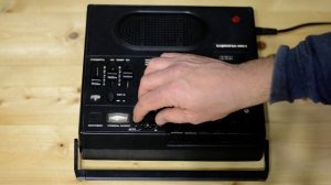 Кассетный магнитофон "Карпаты-205-1". Сделано в СССР!