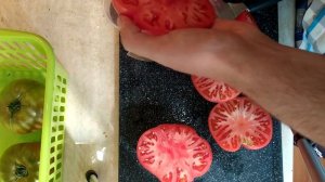 Томат Доктор Лайл (Dr Lile) дегустация + разрез 2020