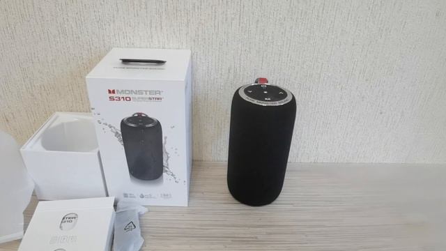 Портативная колонка Monster S310. ТОП!!! Просто лучшая колонка до 1500 т.р !!! 2023 !!! Маст хэв !