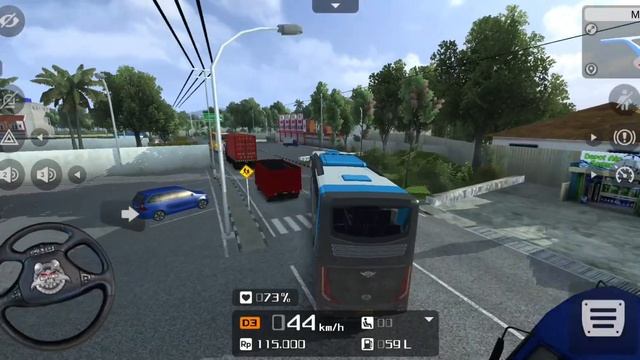 Bus simulator indonesia Gmae in Android Mobile. Mobile Gameplay. Part-14