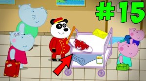 На море! 15 серия игры Семейка Гиппо. Приключения Hippo на канале BabyMax. Прохождение игры