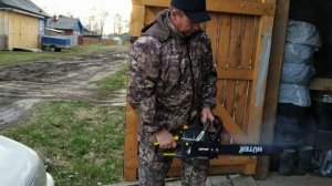 Тестирование бензопилы HUTER BS-52M. Мастер-класс.