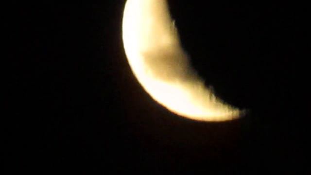 Месяц луны вылез из туч! Ч.2 Съёмка с фотоаппаратом 45x zoom смотреть онлайн