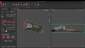 Leica Cyclone 3DR 2023.1 - Create or edit an ortho-image with the elevation view mode