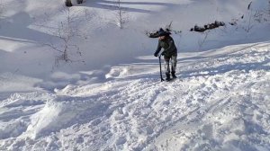 сноускут eretic, первые пробы покататься