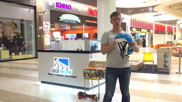 Обзор детского гироскутера Hoverbot К-1 смотреть онлайн