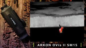 Тестируем новинку - Arkon OVis II SM15! Наблюдение за стадом оленей