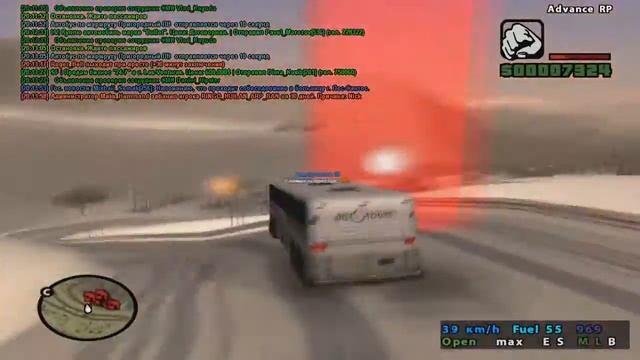 Самый прибыльный маршрут водителя автобуса [AdvanceRP-White | SAMP]