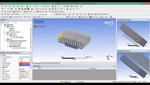 1. Задача теплообмена в модуле ANSYS Steady State Thermal (Workbench)