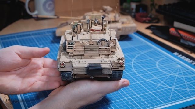 Meng 1/35 US MBT Abrams M1A2 SEP TUSK /  Масштабная модель