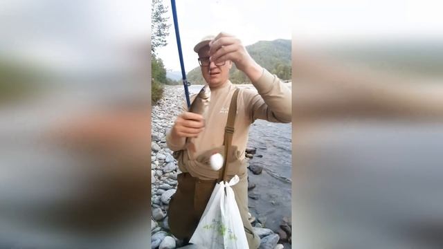 Подводная охота на хариуса в горной реке Чарыш