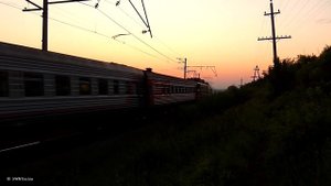 ВЛ11М-197 с пригородным поездом Екатеринбург-Пасс. - Алапаевск