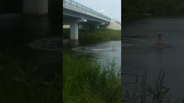 Прыжок щучкой с моста в 12 лет.