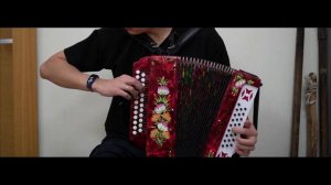 Чувашская песня "Сарӑ кайӑк" разбор на гармони.