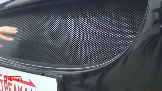 Защита радиатора PEUGEOT 407 I 2004-2008г.в. (Черный) - strelka11.ru смотреть онлайн