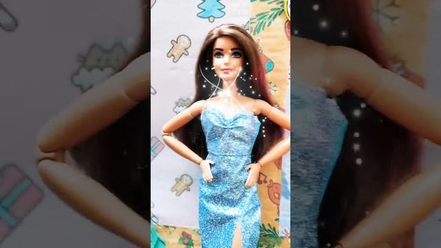 barbie doll christmas celebration / barbie doll christmas party / barbie doll christmas tree #Short