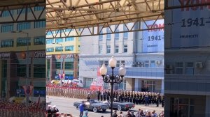 Открытие парада в честь Дня Победы в Калининграде