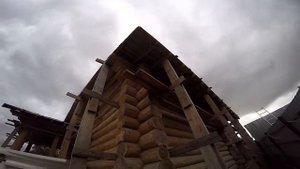 16.08.2015 Бревно сохнет и трескается