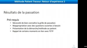 PATIENT TRACEUR - INFO en ETP ETHNA - 19 01 2023