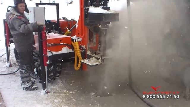 Пневмоударное бурение ВБУ 60Э смотреть онлайн